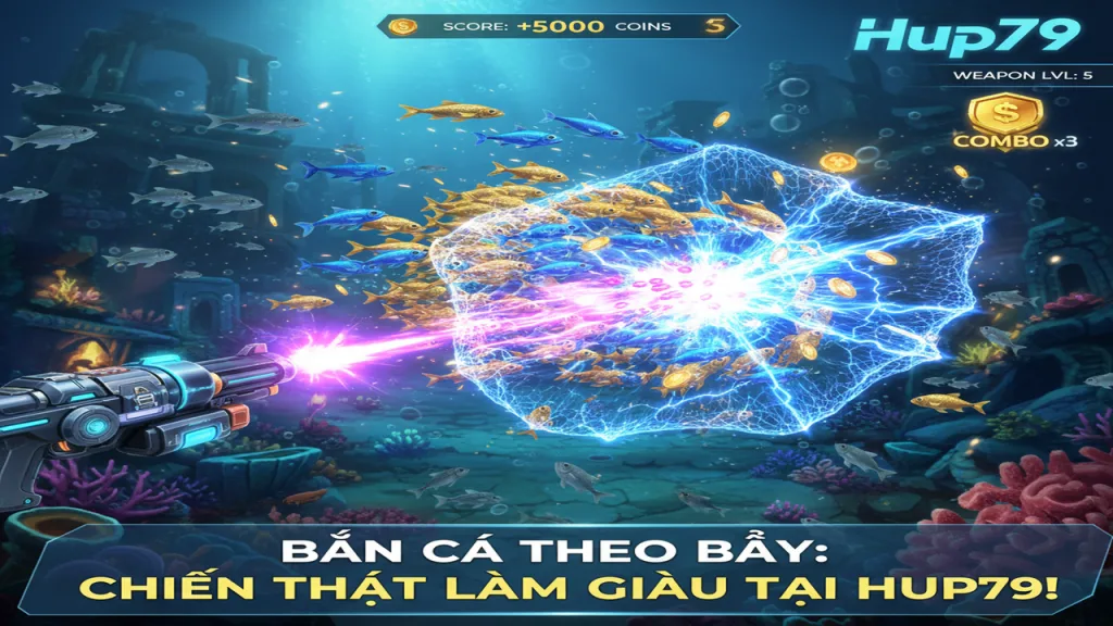 Bắn cá theo bầy