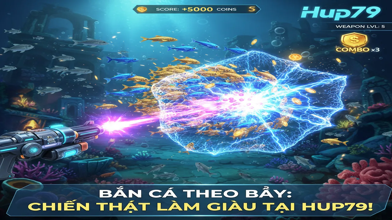 Bắn cá theo bầy