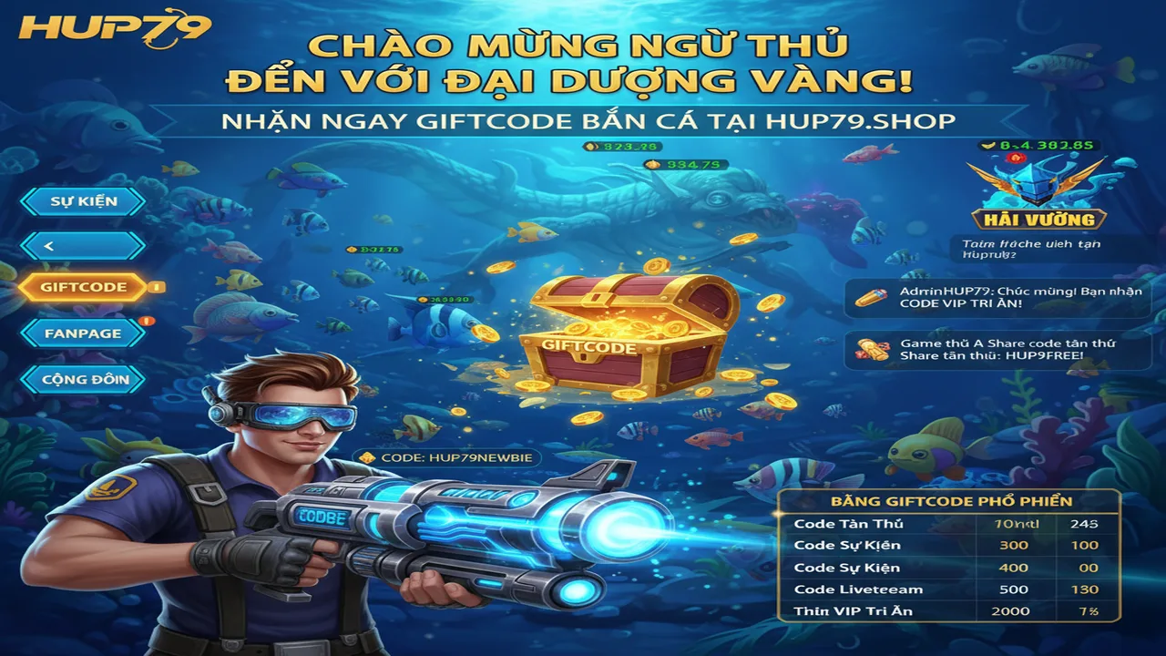 Nhận Giftcode Bắn Cá