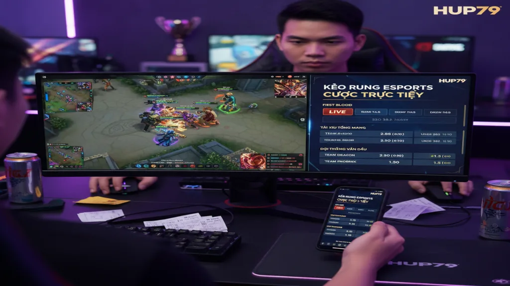 Phân tích kèo rung trong cá cược Esports