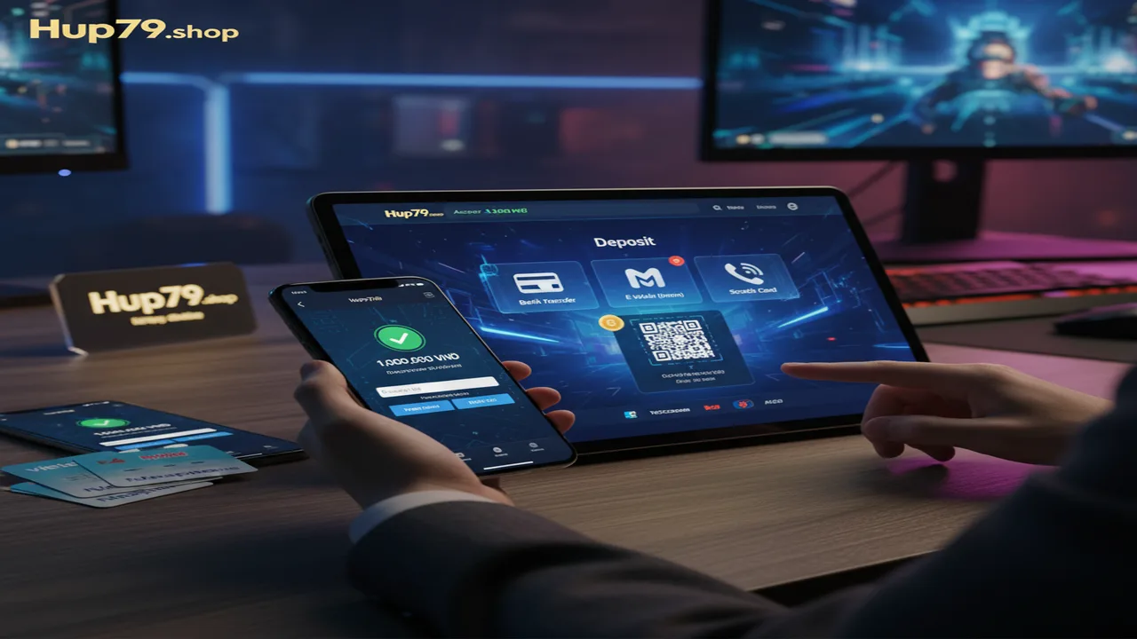 Nạp tiền (Ngân Hàng, Ví Điện Tử, Thẻ Điện Thoại)