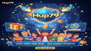 Quà Tặng Sinh Nhật Hup79: Mừng Tuổi Mới, Rinh Lộc Đầy Túi