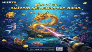 Top Sảnh Bắn Cá 3D HUP79 Hấp Dẫn Nhất Cho Ngư Thủ
